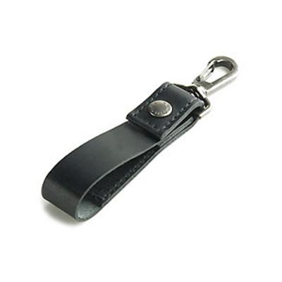 ふるさと納税 松茂町 VanNuys バッグに吊るせる ぬめ革の時計ホルダー Type-A【20mm幅】(ブラック)