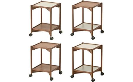 旭川家具　コサイン　トレーテーブル　ウォルナット 【 家具 手作り 北欧 おしゃれ 天然木 無垢 】_00656