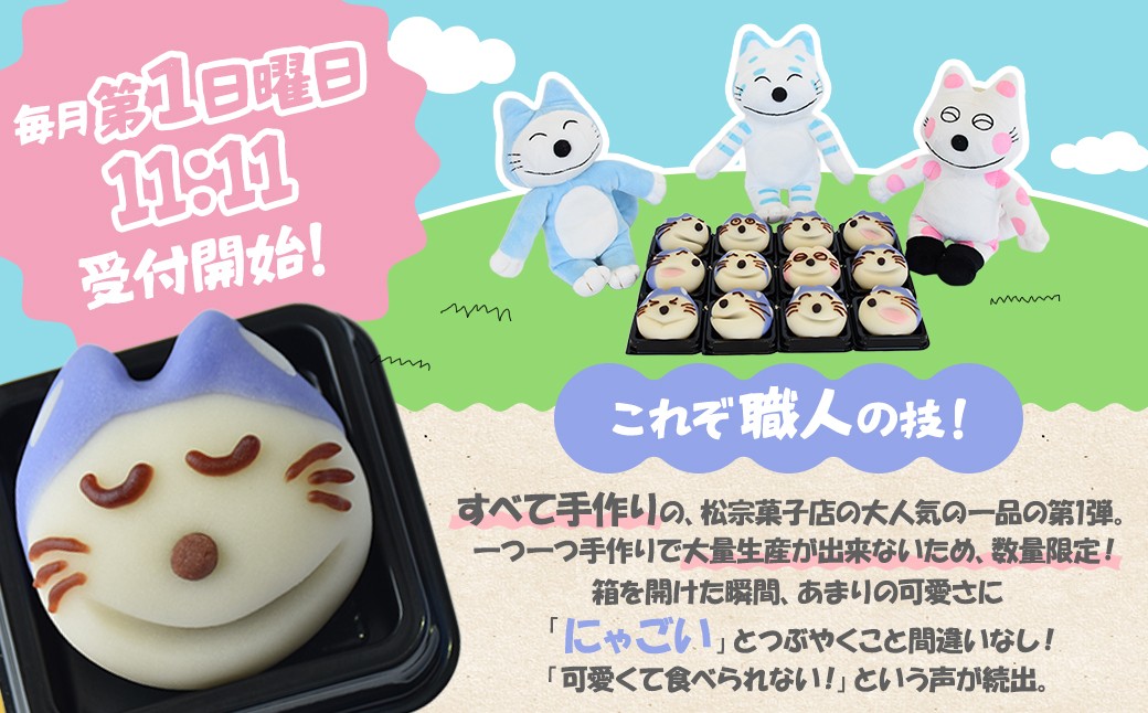 ぬいぐるみは付きません。ニャゴ  ニャゴ！