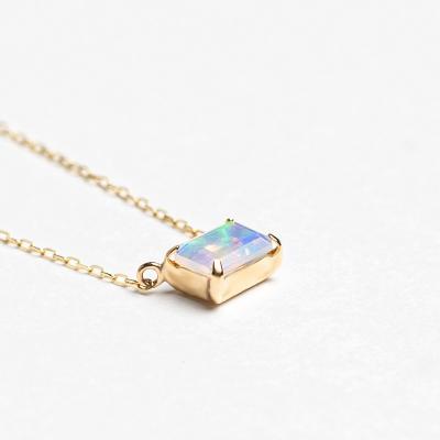 ふるさと納税 甲府市 【L&Co.】K10 カットオパールネックレス(63-8099) |  | 01