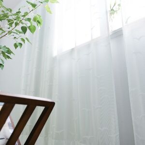 G179(イルマ) Finlayson ２柄から選べるレースカーテン 巾100×丈198cm(2枚組)/イルマ