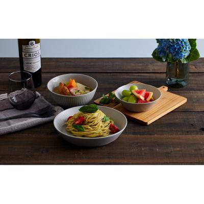 ふるさと納税 大河原町 食器 3点セット MNW-3S グレー 電子レンジ 食洗器対応 磁器 新生活[53752015] |  | 02