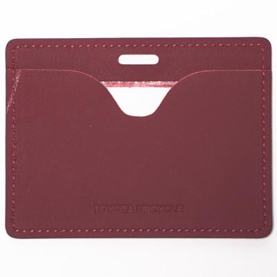 ふるさと納税 豊田市 TOYOTA　UPCYCLE　IDカードホルダー(赤) |  | 01