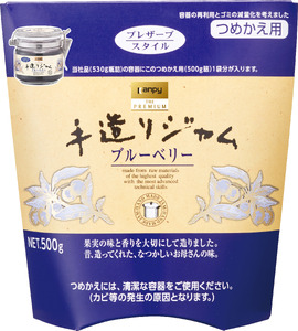 ジャム カンピー ザ・プレミアム　手造りジャム詰替え用500g いちご3 ブルーベリー3 計6個セット ジャム