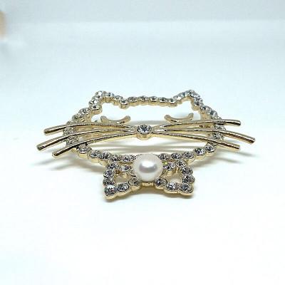 ふるさと納税 伊勢市 ブローチ・大きなネコ(淡水本真珠・ボタン)G 1969 |  | 03