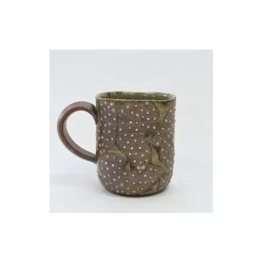 釉彩マグカップ 【受注制作】コップ コーヒーカップ おすすめ おしゃれ モダン 陶芸 手作り 食器 陶器 陶芸作家
