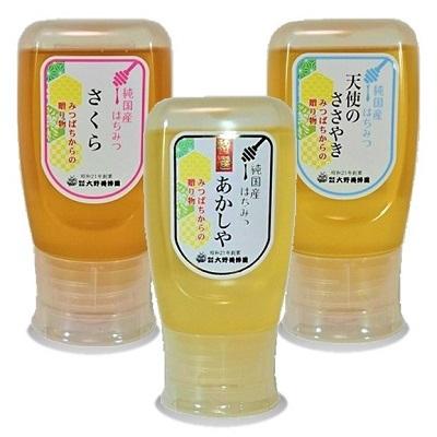 ふるさと納税 那須塩原市 選りすぐりの純国産はちみつ300g×3本セット