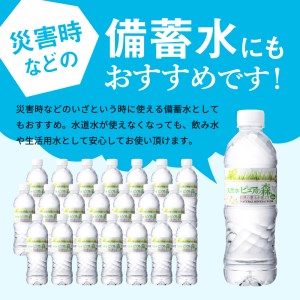 ピュアの森 軟水【500ml×48本（24本×2箱）】ミネラルウォーター