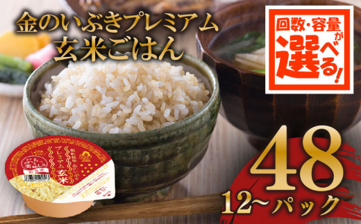 定期便 3回 玄米ごはんパック 120g 48個 玄米 米 お米 ごはん ご飯 こめ パックライス パックご飯 パックごはん ご飯パック ごはんパック パック ライス 備蓄 保存 非常 防災 電子 レンジ 温めるだけ レンチン 簡単 健康 ダイエット 美容 ヘルシー 48 48食 レトルト インスタント おいしい 人気 おすすめ 金のいぶき 大阪 松原