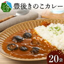 【ふるさと納税】（C）豊後きのこカレー カレー レトルト 豊後きのこ 大容量 大分産 国産 乾しいたけ 丸ごと オリジナル どんこ 野菜カレー 保存食 非常食 お土産 お取り寄せ お取り寄せグルメ 送料無料 F07026