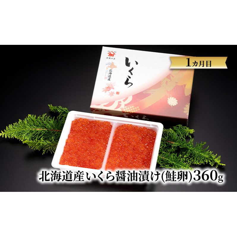 魚卵 定期便 4ヶ月 いくら 数の子 筋子 たらこ 加藤水産 イクラ 360g かずのこ すじこ 500g 切子 鮭いくら 醬油漬け 加工品 魚介 魚介類 海鮮 海鮮セット ご飯のお供 ごはんのお供 