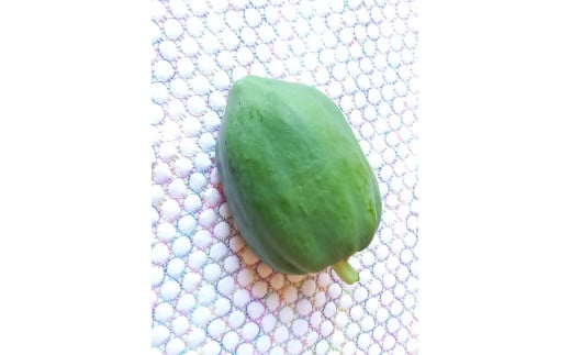 【スーパーフードとして注目の野菜(^^♪】青パパイヤ 実  1000g＋葉っぱ1枚 　from 名水の里　神奈川県秦野市　　　スーパーフード　野菜 農作物 産地直送 農家直送　　大谷　小谷　神奈川県秦野　秦野　006-38　