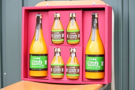 こだわりnoみのりジュース(贈答用)　詰め合わせセット　720ml×2　180ml×4_ZS6110