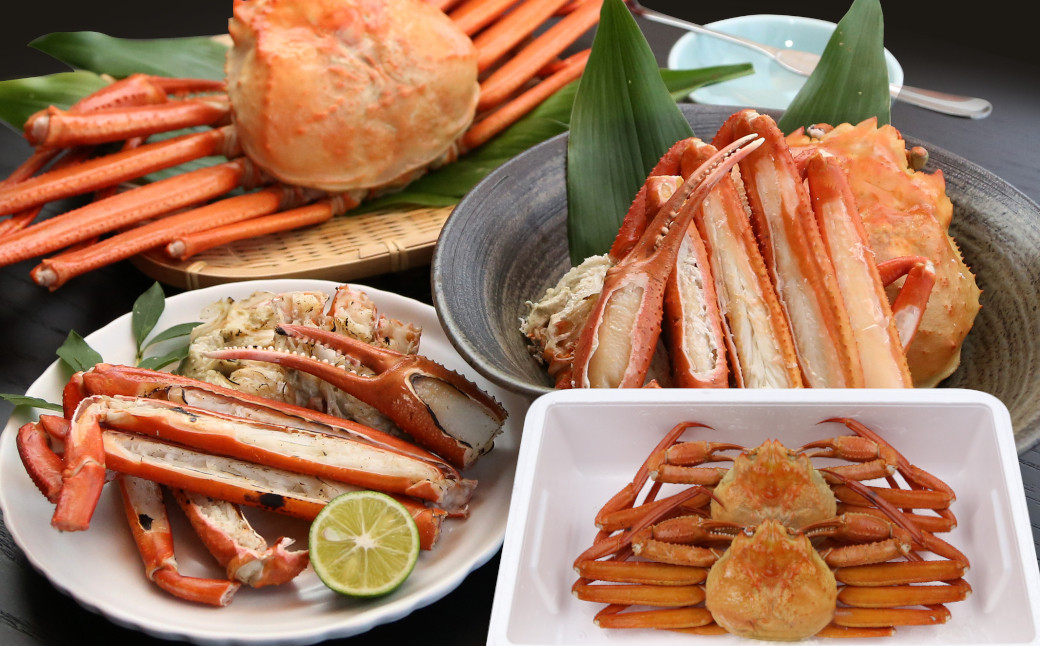 
            輪島産紅ズワイガニ ボイル姿（約500～600g×2杯）
          