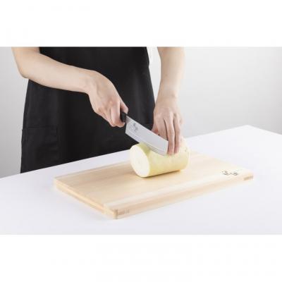 ふるさと納税 関市 <切離れが良いリブラインを採用した包丁>■ 関孫六 しろねず 菜切り 150mm ◇貝印 |  | 01