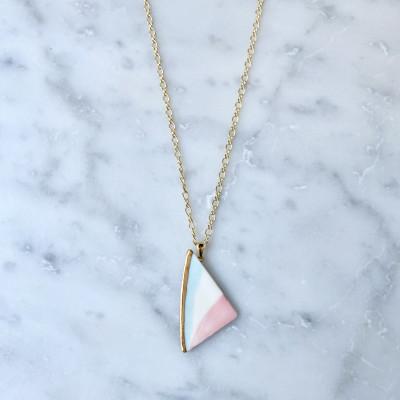 ふるさと納税 茅ヶ崎市 ArtOpus. ネックレス セイル 青ピンク 湘南 茅ヶ崎市 陶磁器 アートギフト |  | 01