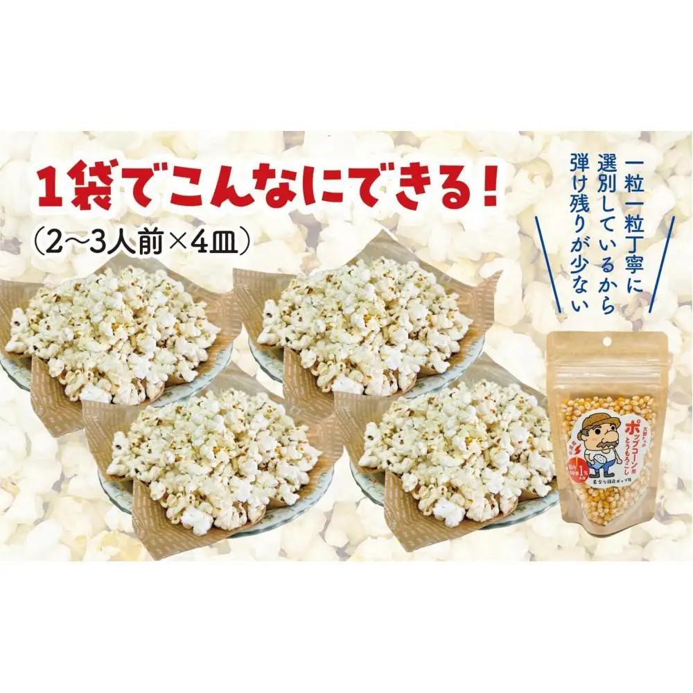 佐渡島産 大野さんのポップコーン用とうもろこし（180g×5袋入）