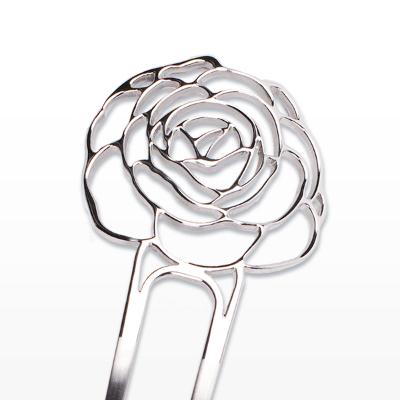 ふるさと納税 静岡市 【地元職人の逸品】四季の花言葉とともに想いを贈る　かんざし「山茶花」 |  | 02