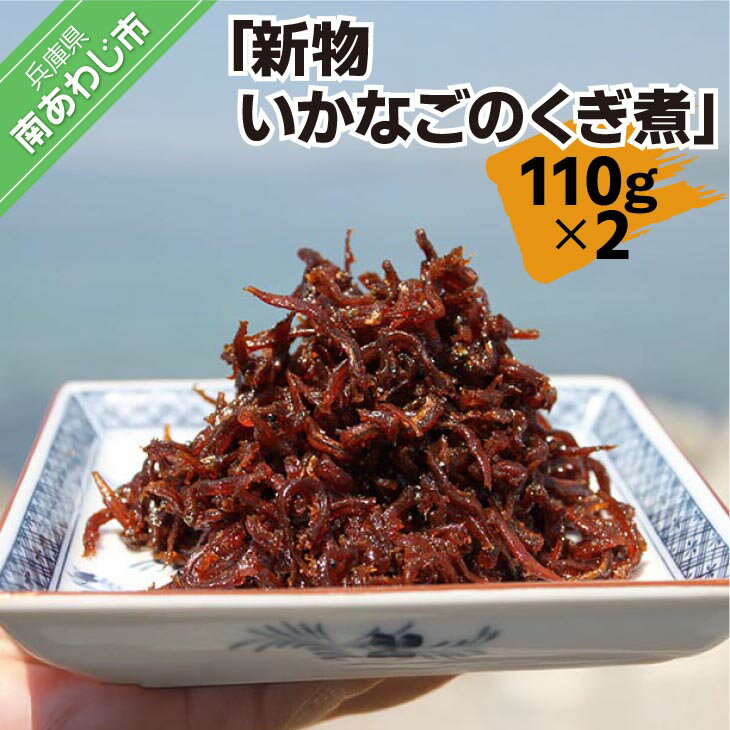 【ふるさと納税】新物いかなごのくぎ煮 110g×2