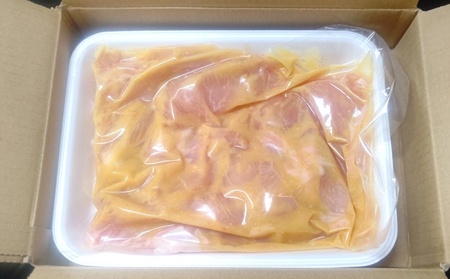 国産鶏のみそ漬け（こうじ味噌）焼肉用　４００ｇ　0114-2306