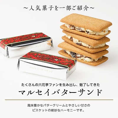 【毎月定期便】六花亭セレクション ( 六花撰 ザ・マルセイ )全2回【配送不可地域：離島】【4060105】