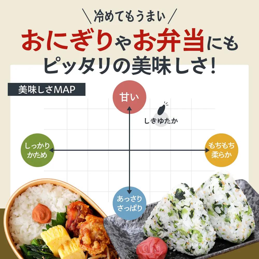 米 令和8年産 先行受付 しきゆたか 白米 5kg《2027年2月発送》 お米 精米 単一原料米 お弁当 おにぎり 冷めても美味しい 農業支援 就労者支援 日用品