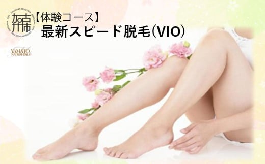 【体験コース】最新スピード脱毛(VIO)《 美容 脱毛 VIO 最新 スピード はやい 体験 女性 ご褒美 贅沢 息抜き 》【2400L11805】