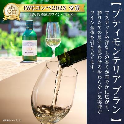 ふるさと納税 笛吹市 【熨斗】プティモンテリア 3種 飲み比べ ブラン スパークリング ロゼ 各2本計6本 山梨県笛吹市 |  | 01