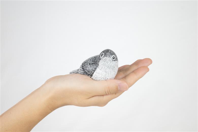 3-Draw series “small bird メジロ”