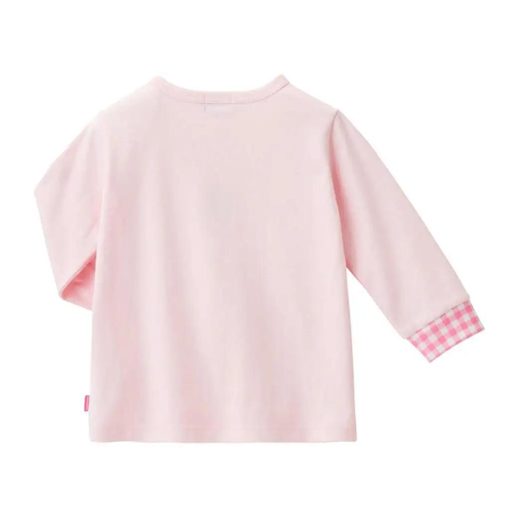 ベビー服 ミキハウス うさこ長袖Ｔシャツ【ピンクー90】ベビー