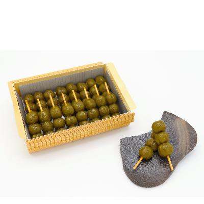 ふるさと納税 宇治市 元祖茶だんご(石臼引き抹茶・玉露入りほうじ茶)16本×各1箱　冷凍便 |  | 02