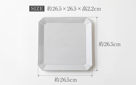 【美濃焼】DesPres-デプレ- 八角 プレートL WHITE、BLACK、GOLD 3枚セット｜皿 食器 ワンプレート ランチ プレート 美濃焼 セット デザート インテリア おしゃれ 食器セット