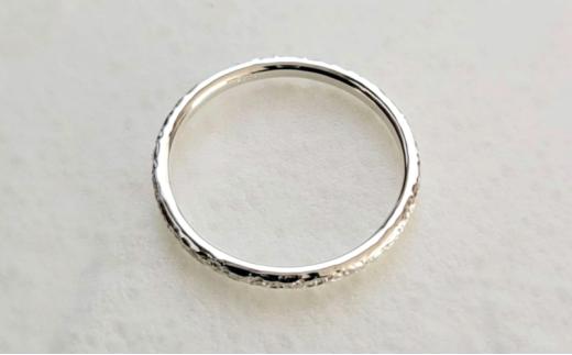 シルバーリング テクスチャーリング 1.8ミリ  選べるサイズ アクセサリー 指輪 アクセサリー ジュエリー シルバー リング レディース メンズ ペア シンプル 一点もの 華奢リング ピンキーリング