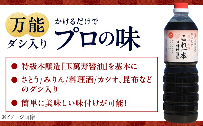 忙しいあなたに！これ1本で美味しい味付け！これ1本味付け醤油 1L×2本 健康 簡単 和食 料理