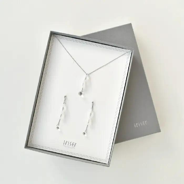 ネックレス・ピアスセット iriser アンフィニ | ネックレス・ピアス
