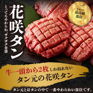 極厚タンと薄切りタンの食べ比べセット 500g 【九条ネギ付き】 タン 093-21
