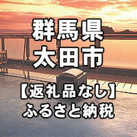 【ふるさと納税】群馬県太田市への寄付（返礼品はありません）