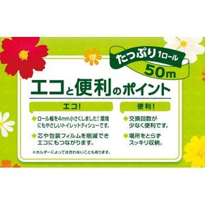 エリエール i:na(イーナ)トイレットティシュー(ダブル)12R×3パック(36個)【配送不可地域：離島・北海道・沖縄県】【1615602】