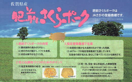 佐賀県産 肥前さくらポーク（500g×3袋）と佐賀県産骨太有明鶏ササミ（500g×3袋）のセット _b-343