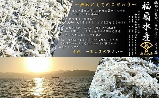 480.【福扇水産】釜揚げしらす1kg(A480-1)