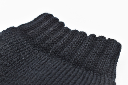 本当に温かいウールの靴下　くろくまくん（ブラック）２足セット L２５cm ～２８cm// ー 靴下 温かい 温活 ルームソックス 冷え  ウール 足元 靴下 くつした ソックス ルームシューズ日本製 