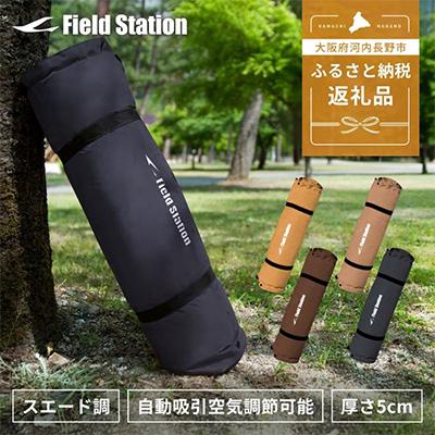 ふるさと納税 河内長野市 マルチエアマット キャンプマット【ブラック】〜キャンプ・アウトドア・車中泊・防災に〜(W724)