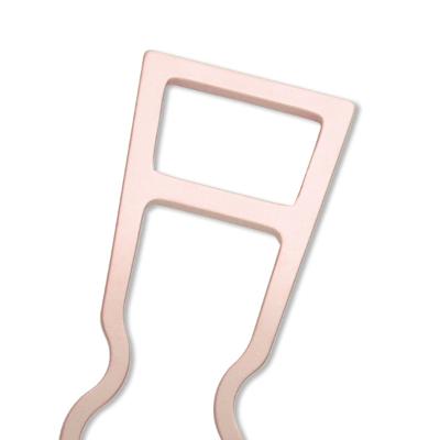 ふるさと納税 静岡市 【女性のアイデア×職人技】KANZASHI　Square　PinkGold　1本 |  | 01