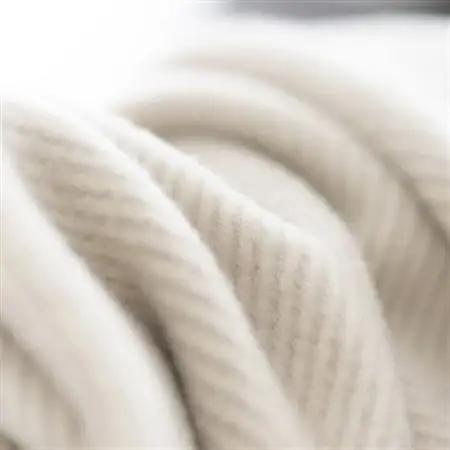 【Woolly】空気を含んだふんわりウール毛布(膝掛サイズ)【1501736】