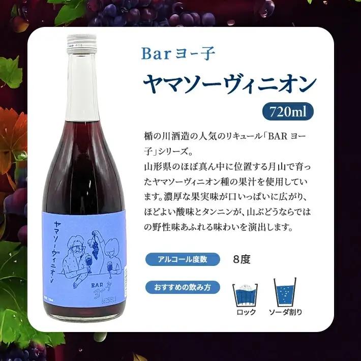 SA2903　酒田の酒屋厳選　楯の川 BARヨー子 ヤマソーヴィニオン　720ml×1本