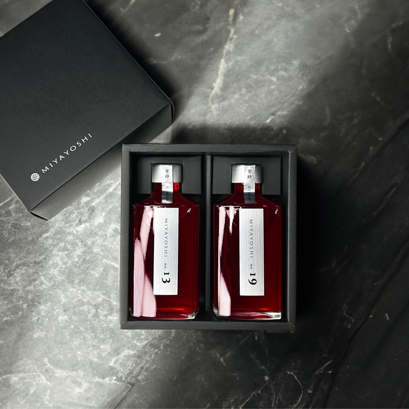 MIYAYOSHI　SILVER LABEL　No.13 No.19 large bottle 2P SET(A1111-1)