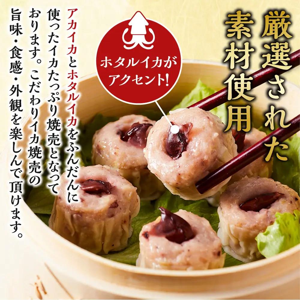 化粧箱入り！イカ屋が作ったイカたっぷり焼売セット(計24個・8個入×3セット) 【鳥取県 境港市】