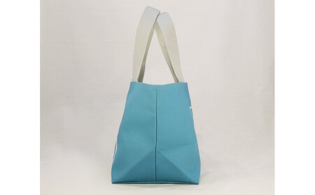 HASSIN&MU-TAオリジナルトートバック【カラー:ターコイズブルー】