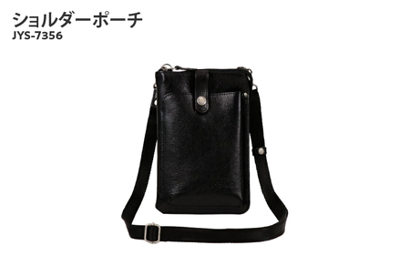 ショルダーポーチ JYS-7356(BLK）＜ブラック＞
