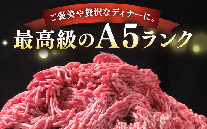 【全12回定期便】壱岐牛 A5ランク 牛ミンチ 約500g×6 《壱岐市》【KRAZY MEAT】[JER048] 小分け ミンチ 挽き肉 ひき肉 牛肉 赤身 ハンバーグ 肉 個包装 408000 4